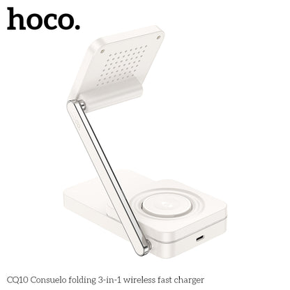 شاحن لاسلكي لسطح المكتب HOCO CQ10 بقوة 15 وات