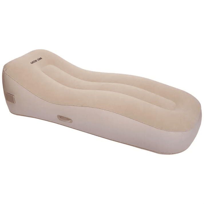 Inflatable Air Mattress Sofa Built - in Pump 2600mAh Portable Green Lion - Beige - Saif Al Najmi KwMattressGreen LionSaif Al Najmi KwInflatable Air Mattress Sofa Built - in Pump 2600mAh Portable Green Lion - Beige
