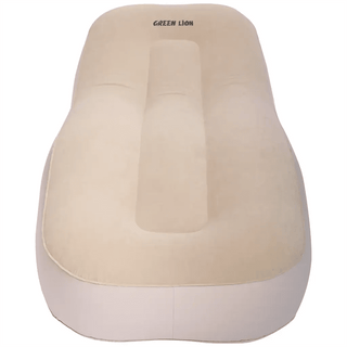 Inflatable Air Mattress Sofa Built - in Pump 2600mAh Portable Green Lion - Beige - Saif Al Najmi KwMattressGreen LionSaif Al Najmi KwInflatable Air Mattress Sofa Built - in Pump 2600mAh Portable Green Lion - Beige