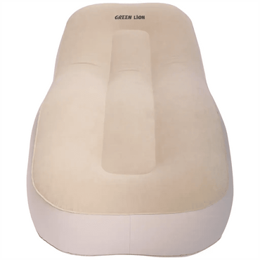 Inflatable Air Mattress Sofa Built - in Pump 2600mAh Portable Green Lion - Beige - Saif Al Najmi KwMattressGreen LionSaif Al Najmi KwInflatable Air Mattress Sofa Built - in Pump 2600mAh Portable Green Lion - Beige