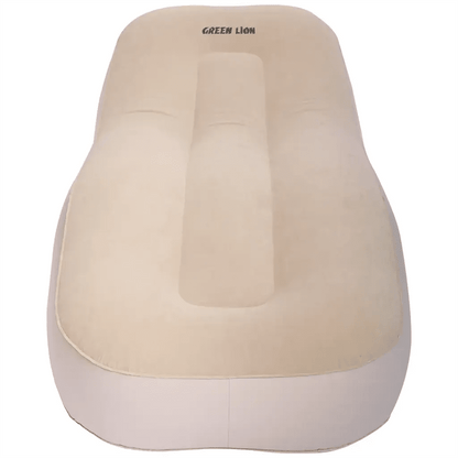 Inflatable Air Mattress Sofa Built - in Pump 2600mAh Portable Green Lion - Beige - Saif Al Najmi KwMattressGreen LionSaif Al Najmi KwInflatable Air Mattress Sofa Built - in Pump 2600mAh Portable Green Lion - Beige