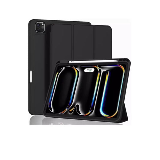 iPad Pro 11 M4 (2024) Smart Case with Pen Slot – Folding Cover, Auto Sleep/Wake - Saif Al Najmi KwIPAD COVERSSaif Al Najmi KwSaif Al Najmi KwBlackiPad Pro 11 M4 (2024) Smart Case with Pen Slot – Folding Cover, Auto Sleep/Wake