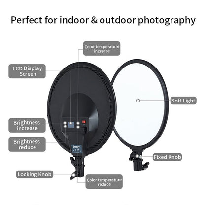 Jmary FM - 15RS 15 Inch 40W Bi - Color LED Panel Video Light - Saif Al Najmi KwLED LightJmarySaif Al Najmi KwJmary FM - 15RS 15 Inch 40W Bi - Color LED Panel Video Light
