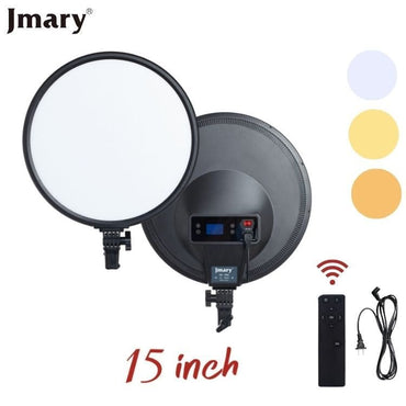 Jmary FM - 15RS 15 Inch 40W Bi - Color LED Panel Video Light - Saif Al Najmi KwLED LightJmarySaif Al Najmi KwJmary FM - 15RS 15 Inch 40W Bi - Color LED Panel Video Light