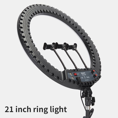 Jmary FM - 21R 21 Inch Bi - Color LED Ring Light with Remote - Saif Al Najmi KwLED LightJmarySaif Al Najmi KwJmary FM - 21R 21 Inch Bi - Color LED Ring Light with Remote