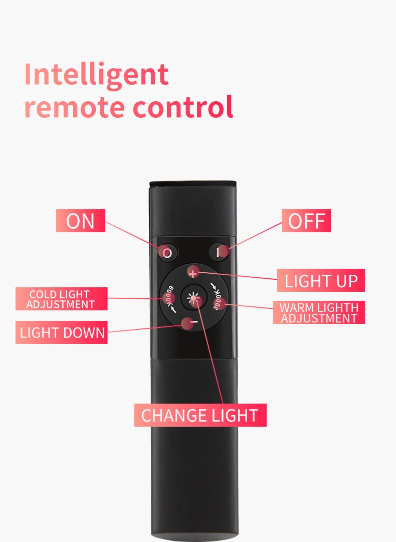 Jmary FM - 21R 21 Inch Bi - Color LED Ring Light with Remote - Saif Al Najmi KwLED LightJmarySaif Al Najmi KwJmary FM - 21R 21 Inch Bi - Color LED Ring Light with Remote