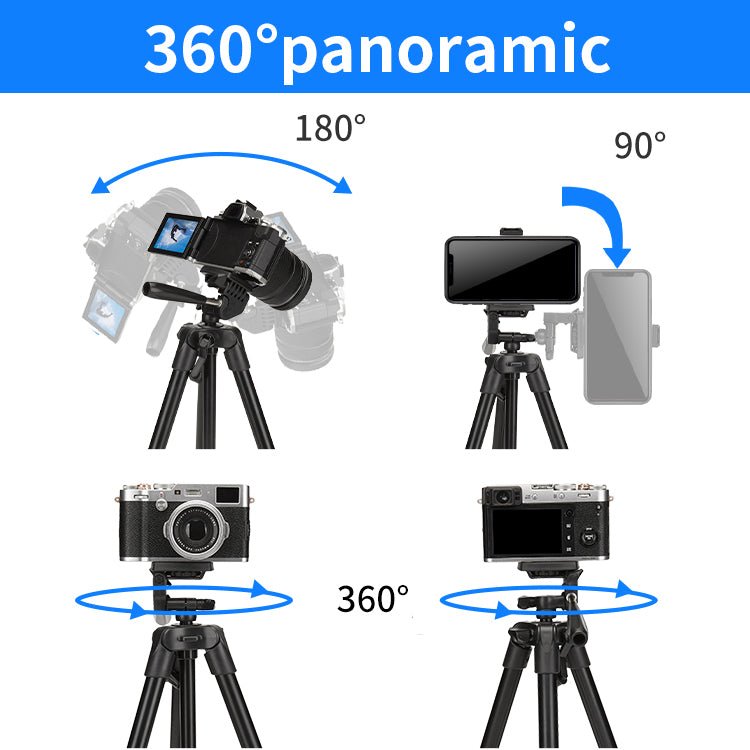 Jmary KP - 2205 134cm Lightweight Tripod Stand with Phone Clip - Saif Al Najmi KwTripodsJmarySaif Al Najmi KwJmary KP - 2205 134cm Lightweight Tripod Stand with Phone Clip