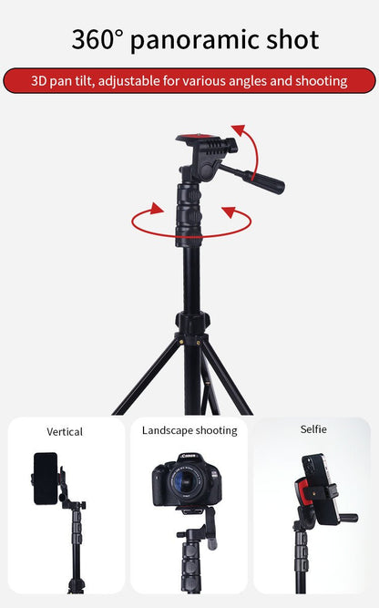 Jmary KP - 2206 169cm Aluminum Tripod Stand for Phone & Camera - Saif Al Najmi KwTripodsJmarySaif Al Najmi KwJmary KP - 2206 169cm Aluminum Tripod Stand for Phone & Camera