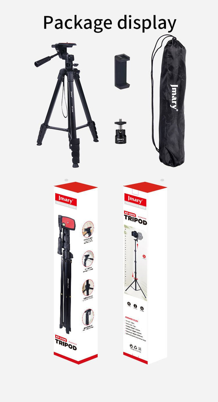 Jmary KP - 2209 1.7M Horizontal Axis Tripod with Boom Arm - Saif Al Najmi KwTripodsJmarySaif Al Najmi KwJmary KP - 2209 1.7M Horizontal Axis Tripod with Boom Arm