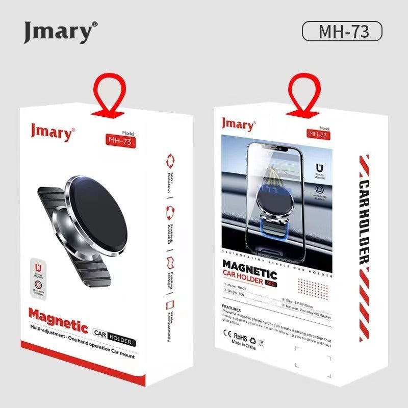 Jmary MH - 73 Zinc Alloy Magnetic Car Phone Holder - Saif Al Najmi KwPhone HolderJmarySaif Al Najmi KwJmary MH - 73 Zinc Alloy Magnetic Car Phone Holder