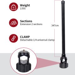 Jmary MT - 21 Tripod Stand with Bluetooth Remote Control - Adjustable & Portable - Saif Al Najmi KwTripodsJmarySaif Al Najmi KwJmary MT - 21 Tripod Stand with Bluetooth Remote Control - Adjustable & Portable - Saif Al Najmi Kw
