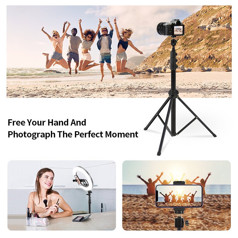 Jmary MT - 38 Adjustable Tripod Selfie Stick Stand 168cm - Saif Al Najmi KwTripodsJmarySaif Al Najmi KwJmary MT - 38 Adjustable Tripod Selfie Stick Stand 168cm