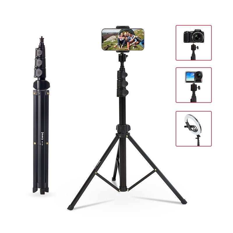 Jmary MT - 38 Adjustable Tripod Selfie Stick Stand 168cm - Saif Al Najmi KwTripodsJmarySaif Al Najmi KwJmary MT - 38 Adjustable Tripod Selfie Stick Stand 168cm