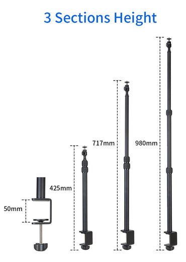 Jmary MT - 49 Compact Tripod Stand for Phone & Camera - Saif Al Najmi KwTripodsJmarySaif Al Najmi KwJmary MT - 49 Compact Tripod Stand for Phone & Camera