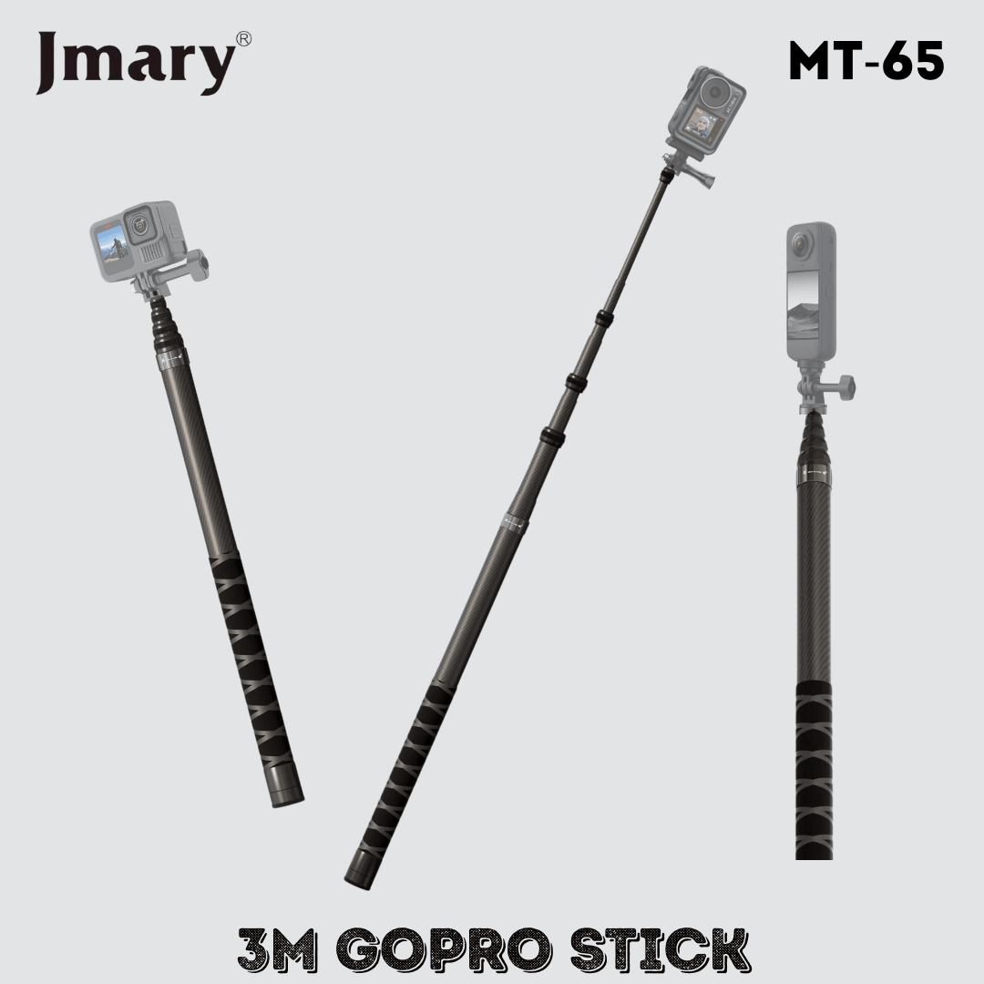 Jmary MT - 65 3M Carbon Fiber Selfie Stick for Action Cameras - Saif Al Najmi Kwselfie stickJmarySaif Al Najmi KwJmary MT - 65 3M Carbon Fiber Selfie Stick for Action Cameras
