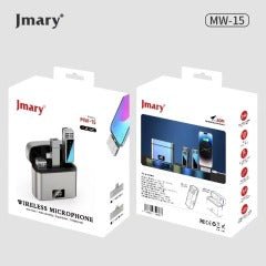 Jmary MW - 15 Wireless Microphone for Mobile – 2.4G with Charging Case - Saif Al Najmi KwMicrophonesJmarySaif Al Najmi KwIphoneJmary MW - 15 Wireless Microphone for Mobile – 2.4G with Charging Case
