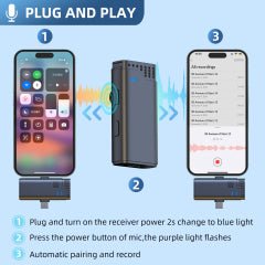 Jmary MW - 16 Wireless Microphone for Mobile & Camera – 2.4G with Charging Case - Saif Al Najmi KwMicrophonesJmarySaif Al Najmi KwJmary MW - 16 Wireless Microphone for Mobile & Camera – 2.4G with Charging Case