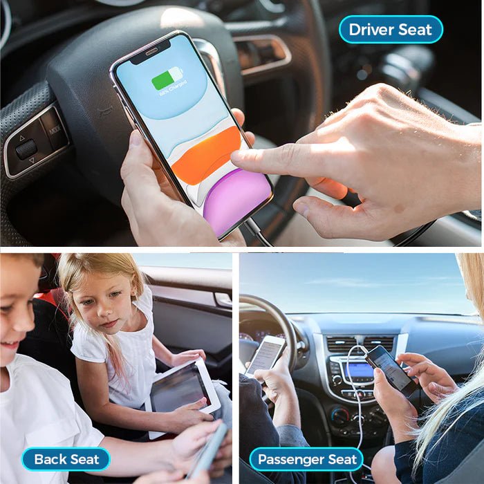 Joyroom 5 multi - port(2 PD + 3 QC3.0) fast car charger JR - CL05 - Saif Al Najmi KwCar ChargersJOYROOMSaif Al Najmi KwJR-CL05130576Joyroom 5 multi - port(2 PD + 3 QC3.0) fast car charger JR - CL05 - Saif Al Najmi Kw