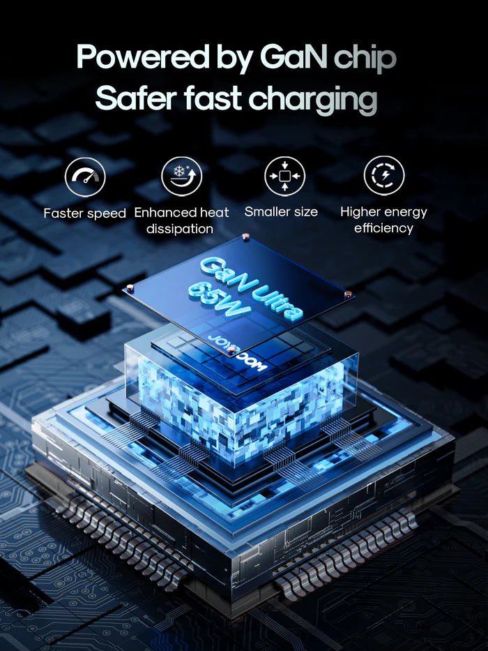 Joyroom GaN Ultra 65W 2C1A Fast Charger + 100W Type - C to Type - C Cable 1.2m – TCG01 - Saif Al Najmi KwChargersJOYROOMSaif Al Najmi KwJR-TCG01131335GaN Ultra 65W 2C1A Fast Charger+100W C to C Cable 1.2m - TCG01 - Saif Al Najmi Kw