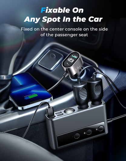 Multi Port Joyroom JR-CL06 Car Cigarette Lighter Adapter