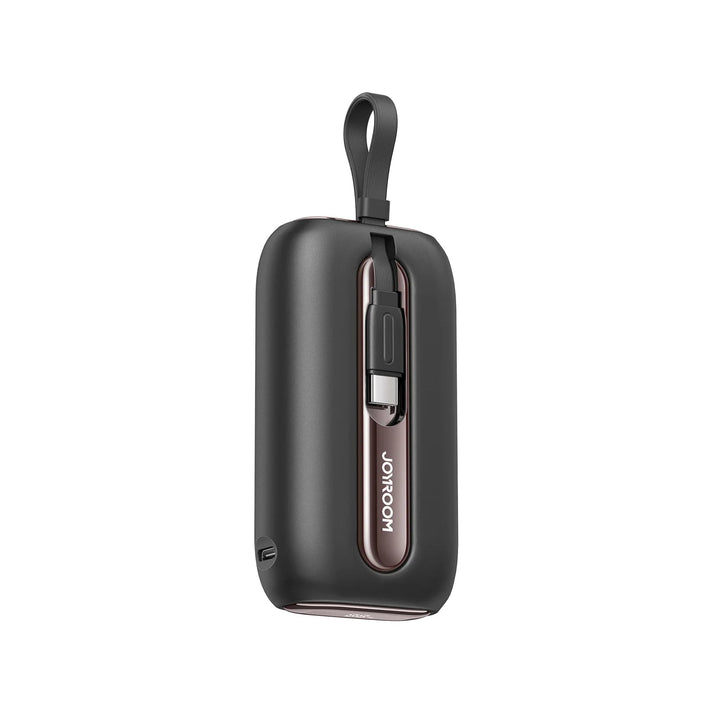 Joyroom JR - L012 10000mAh Mini Power Bank with Dual Cables – 22.5W Fast Charging - Saif Al Najmi KwPower BanksJOYROOMSaif Al Najmi KwBlackJoyroom JR - L012 10000mAh Mini Power Bank with Dual Cables – 22.5W Fast Charging