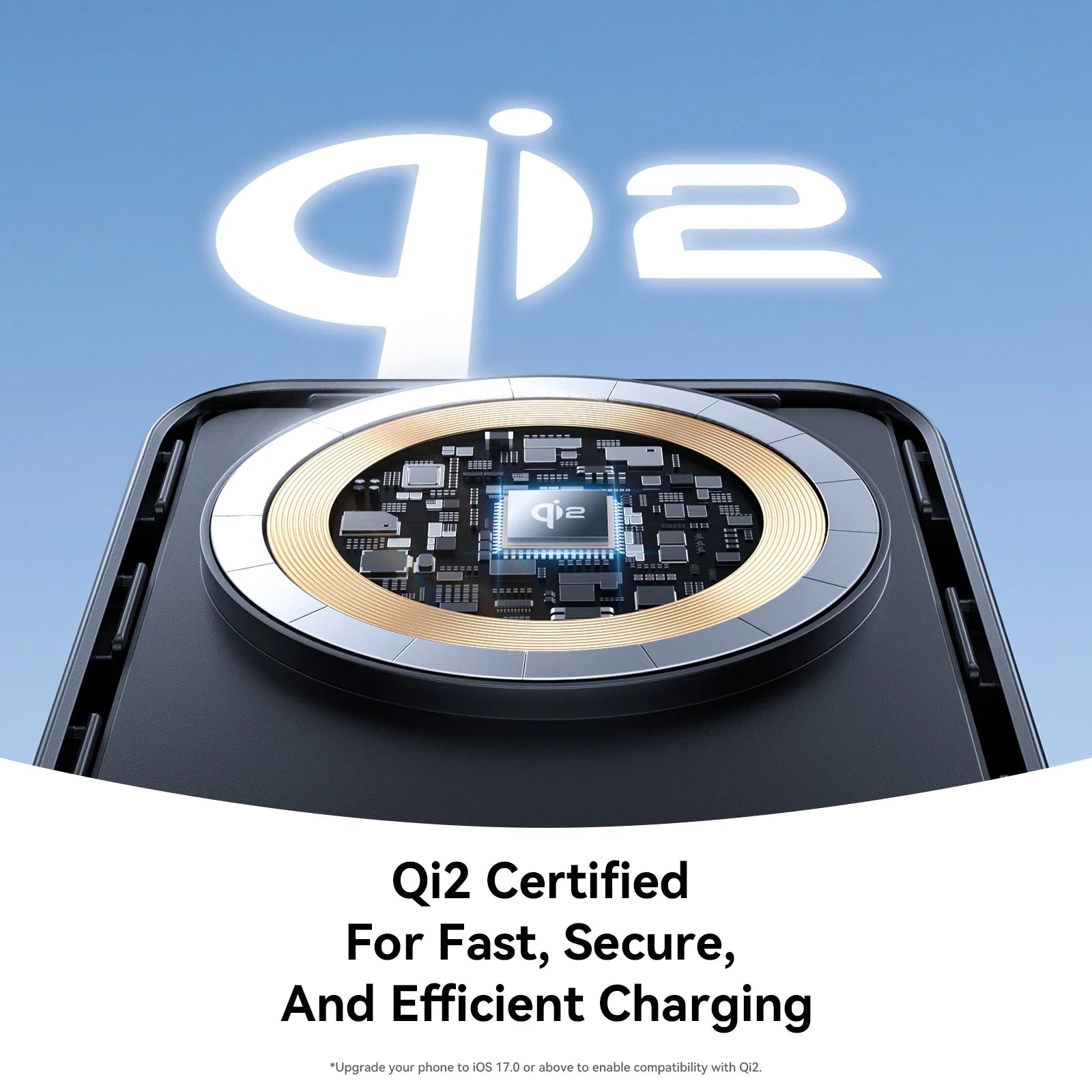 Joyroom JR - PBM11 10000mAh QI2 Magnetic Wireless Power Bank with Holder – 22.5W Fast Charging, Black - Saif Al Najmi KwWireless Power BanksJOYROOMSaif Al Najmi KwJoyroom JR - PBM11 10000mAh QI2 Magnetic Wireless Power Bank with Holder – 22.5W Fast Charging, Black