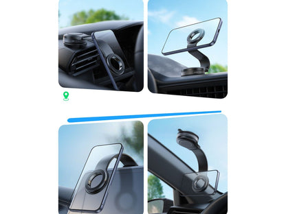 Joyroom JR - ZS518 Bendable Magnetic Phone Holder Flexible Arm Car Phone Mount - Black - Saif Al Najmi KwPhone HolderJoyroomSaif Al Najmi KwJoyroom JR - ZS518 Bendable Magnetic Phone Holder Flexible Arm Car Phone Mount - Black