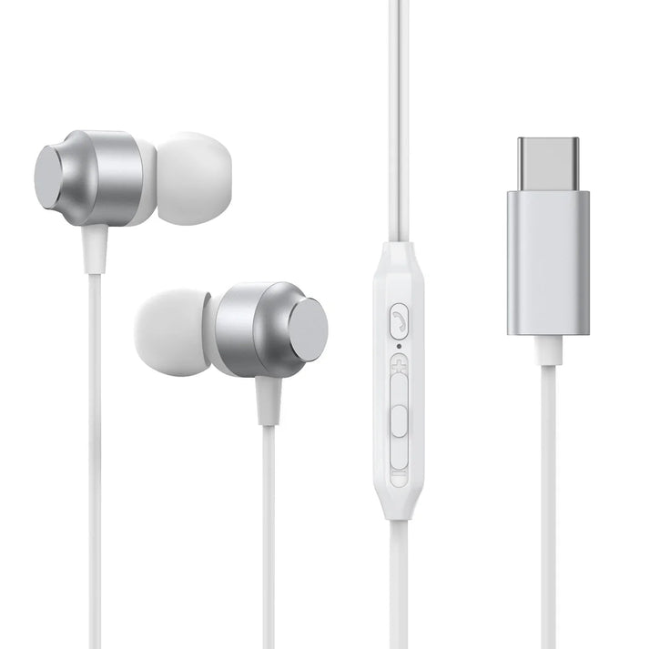 JOYROOM TYPE - C Series In - Ear Metal Wired Earbuds JR - EC06 - Saif Al Najmi KwEarphonesJOYROOMSaif Al Najmi KwEC06-WHWHITEJOYROOM TYPE - C Series In - Ear Metal Wired Earbuds JR - EC06 - Saif Al Najmi Kw