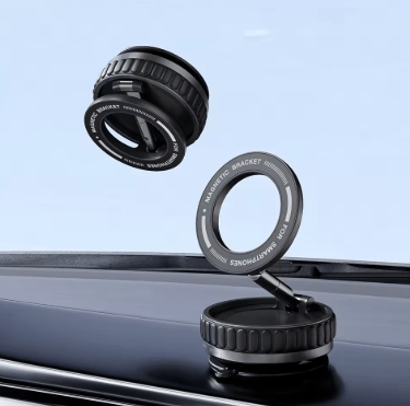 K11 Magnetic Suction Phone Holder – Vacuum Mount for Car, Gym & Kitchen - Saif Al Najmi KwPhone HolderSaif Al NajmiSaif Al Najmi KwBlackK11 Magnetic Suction Phone Holder – Vacuum Mount for Car, Gym & Kitchen