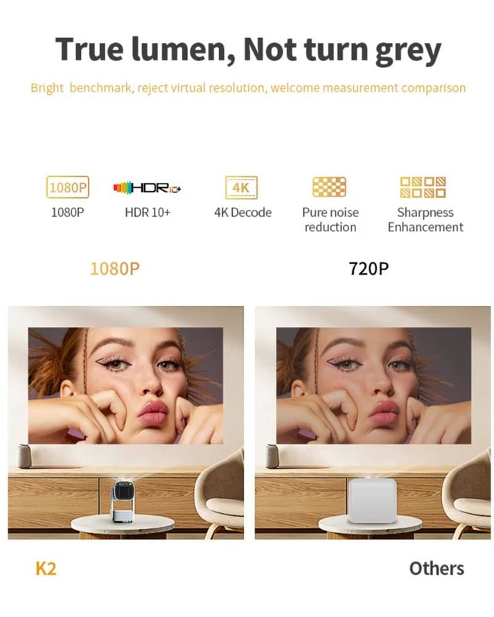 K2 / K2N Smart Outdoor Projector Android 11 - Saif Al Najmi KwPROJECTORSaif Al Najmi KwSaif Al Najmi KwK2 / K2N Smart Outdoor Projector Android 11
