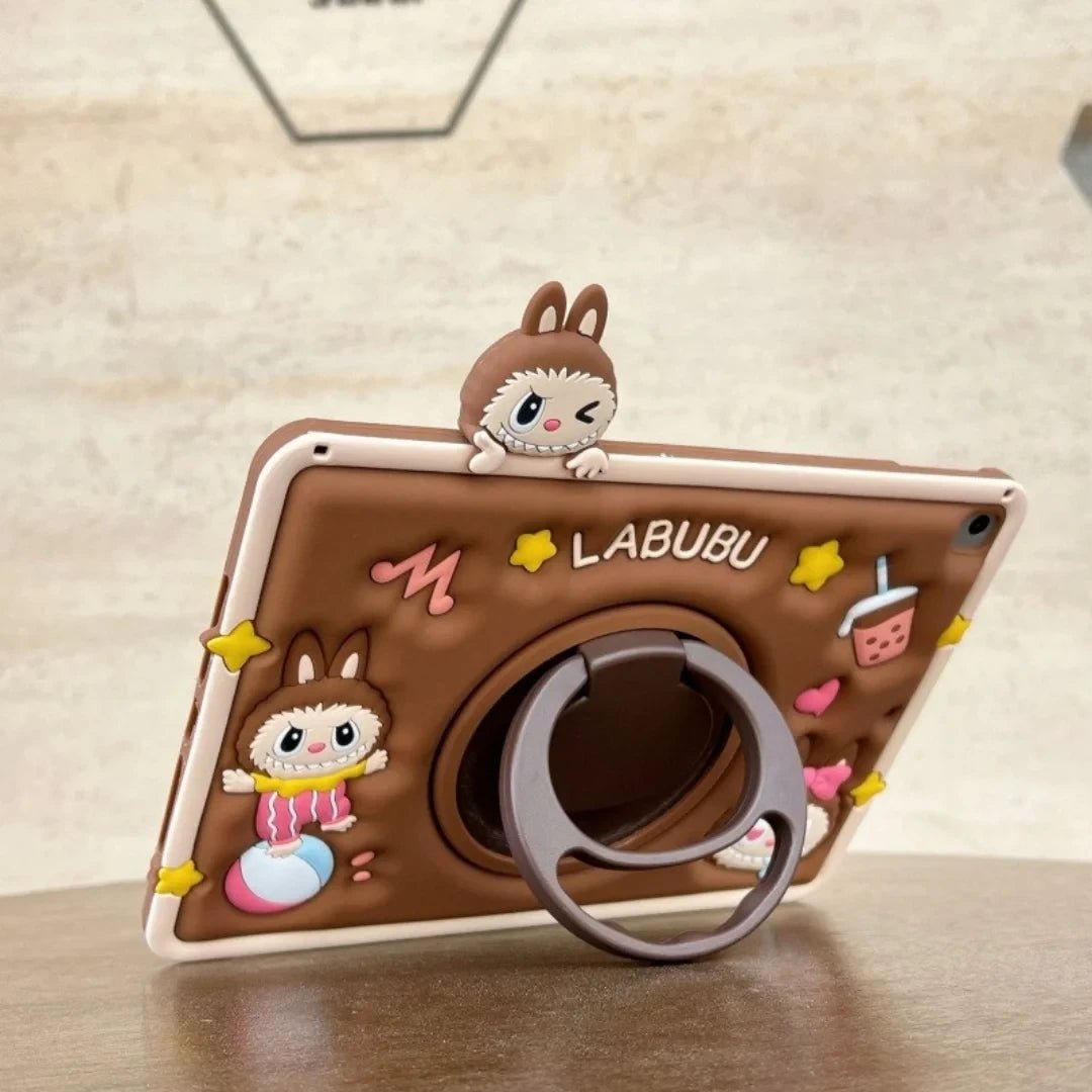 Labubu Shockproof iPad Case with 360° Rotating Stand – Multi - Color Options - Saif Al Najmi KwLabubuLabubuSaif Al Najmi KwBrowniPad Pro 11" (2024)Labubu Shockproof iPad Case with 360° Rotating Stand – Multi - Color Options