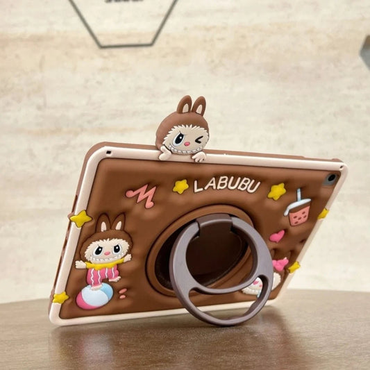 Labubu Shockproof iPad Case with 360° Rotating Stand – Multi - Color Options - Saif Al Najmi KwLabubuLabubuSaif Al Najmi KwBrowniPad Pro 11" (2024)Labubu Shockproof iPad Case with 360° Rotating Stand – Multi - Color Options