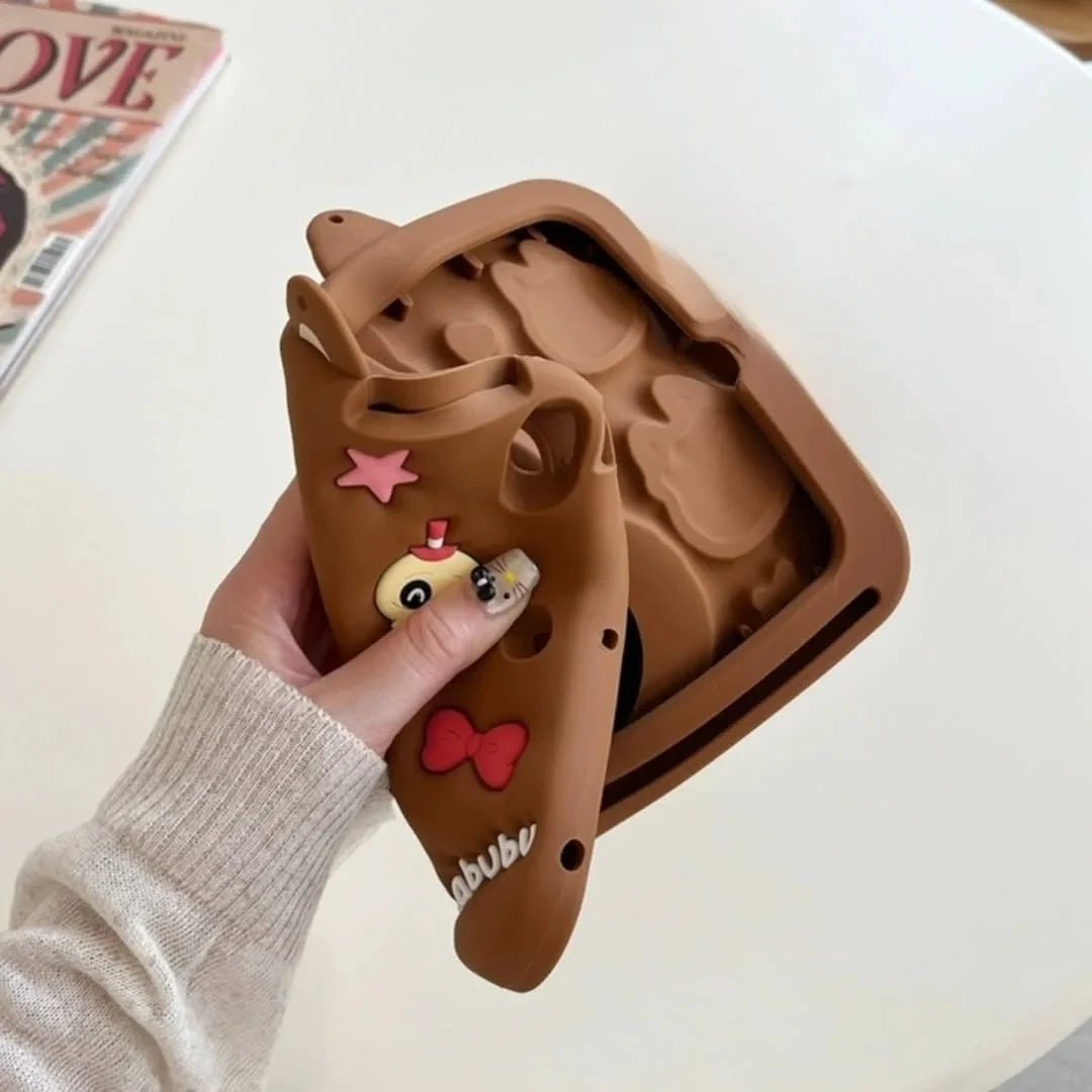 Labubu Shockproof iPad Case with Pencil Holder – Multi - Color Options - Saif Al Najmi KwLabubuLabubuSaif Al Najmi KwBrowniPad 10.9 - inch 10th generation / A16Labubu Shockproof iPad Case with Pencil Holder – Multi - Color Options