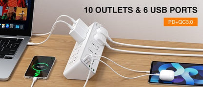 LDNIO 10 AC Outlets Universal Power Strip SC10610 - Saif Al Najmi KwExtension Power SocketLDNIOSaif Al Najmi KwSC10610130158LDNIO 10 AC Outlets Universal Power Strip SC10610 - Saif Al Najmi Kw