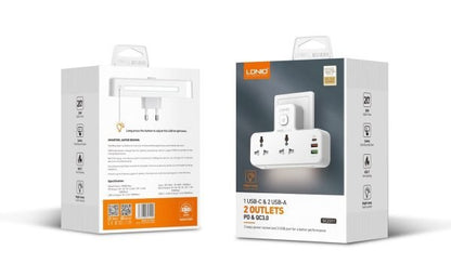 LDNIO 2 AC Outlets Portable Extension Power Socket SC2311(UK 3 - Pin) - Saif Al Najmi KwExtension Power SocketLDNIOSaif Al Najmi KwSC2311130160LDNIO 2 AC Outlets Portable Extension Power Socket SC2311 - Saif Al Najmi Kw