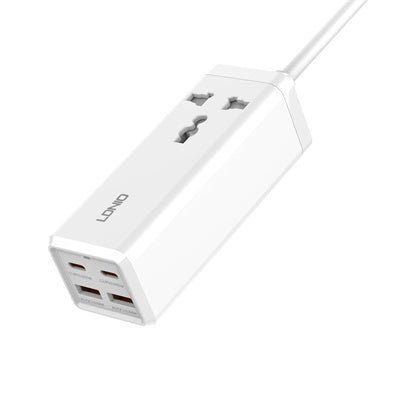 LDNIO SC1418 Universal Power Adapter – 65W Fast Charging with AC & USB Ports - Saif Al Najmi KwExtension Power SocketLDNIOSaif Al Najmi KwSC1418131165LDNIO SC1418 Universal Power Adapter – 65W Fast Charging with AC & USB Ports - Saif Al Najmi Kw