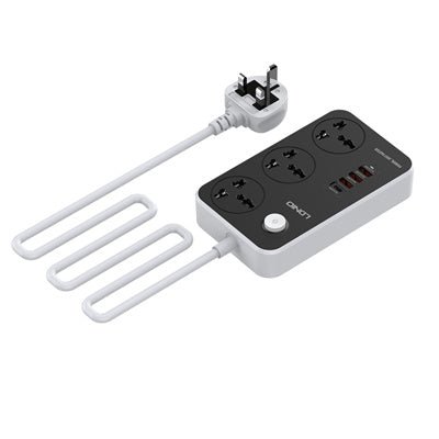 LDNIO SC3412 2500W Defender Series Power Strip – 20W USB - C PD + 3×QC3.0 (4 USB Ports + 3 AC Sockets) - Saif Al Najmi KwExtension Power SocketLDNIOSaif Al Najmi KwLDNIO SC3412 2500W Defender Series Power Strip – 20W USB - C PD + 3×QC3.0 (4 USB Ports + 3 AC Sockets)