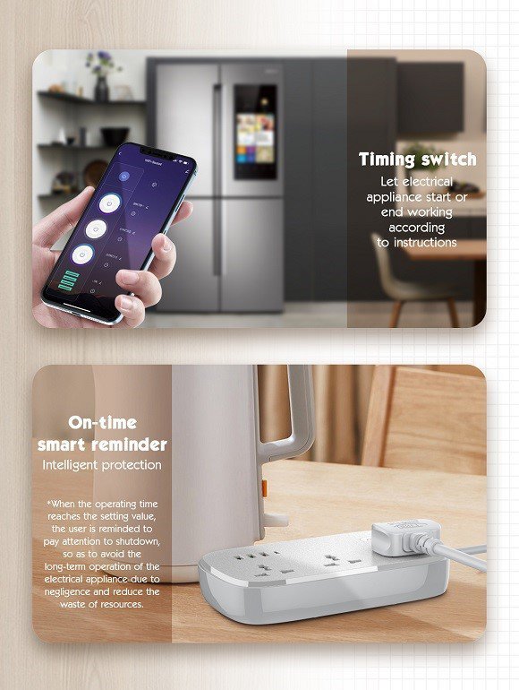 LDNIO SCW3451 Wi - Fi Smart Universal Power Strip - Saif Al Najmi KwExtension Power SocketLDNIOSaif Al Najmi KwSCW3451131164LDNIO SCW3451 Wi - Fi Smart Universal Power Strip - Saif Al Najmi Kw
