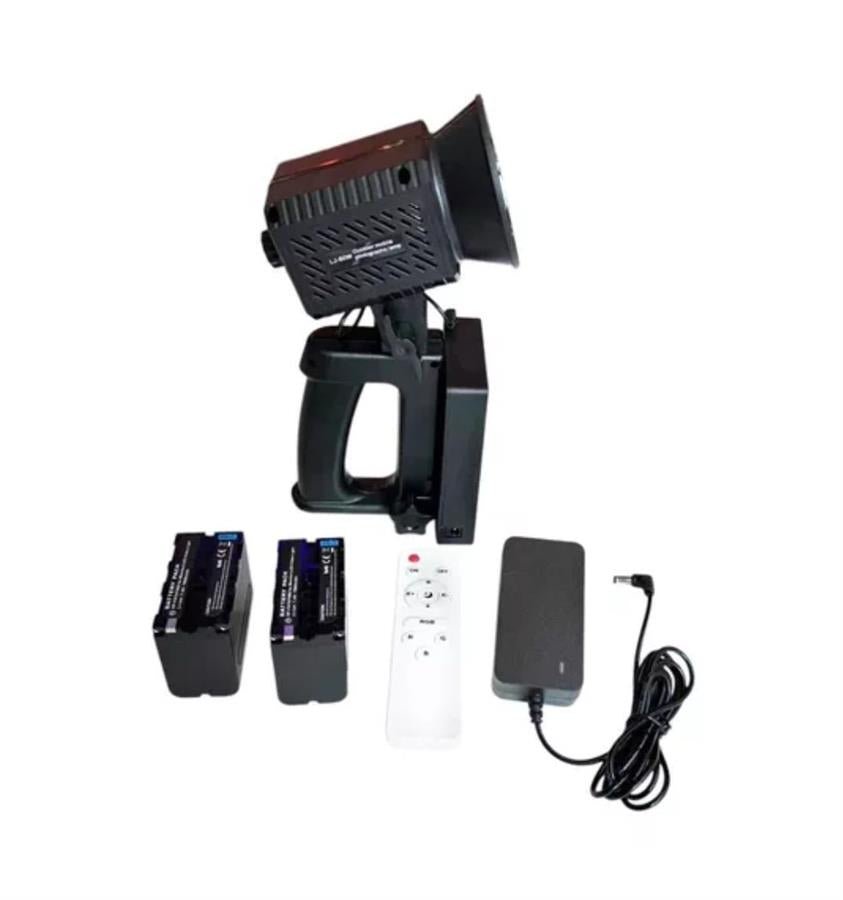 LJ - 60W Handheld RGB Photo Illuminator – Continuous LED Flash Light (Black/White/RGB) - Saif Al Najmi KwLED LightSaif Al Najmi KwSaif Al Najmi KwLJ - 60W Handheld RGB Photo Illuminator – Continuous LED Flash Light (Black/White/RGB)