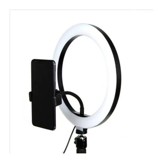 LJJ - 30 12 - Inch (30cm) White Selfie Ring Light with Adjustable Stand – Dimmable USB LED - Saif Al Najmi KwLED LightSaif Al Najmi KwSaif Al Najmi KwLJJ - 30 12 - Inch (30cm) White Selfie Ring Light with Adjustable Stand – Dimmable USB LED