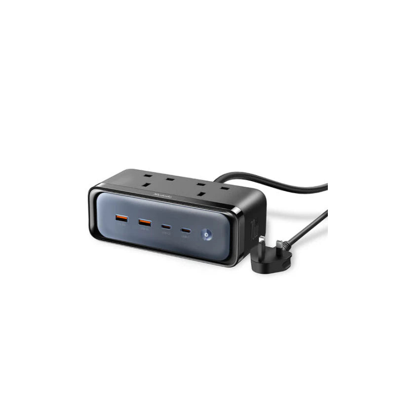 Mcdodo CH-459 70W 6-in-1 GaN Power Strip with Lightning Protection - Black - Saif Al Najmi Kw