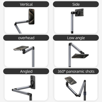 Magnetic Phone Stand TELESIN Floor Live Streaming 360° Mount - Saif Al Najmi KwPhone HolderTelesinSaif Al Najmi KwMagnetic Phone Stand TELESIN Floor Live Streaming 360° Mount