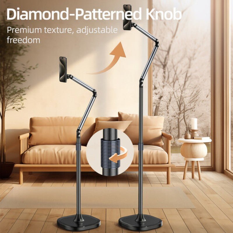 Magnetic Phone Stand TELESIN Floor Live Streaming 360° Mount - Saif Al Najmi KwPhone HolderTelesinSaif Al Najmi KwMagnetic Phone Stand TELESIN Floor Live Streaming 360° Mount