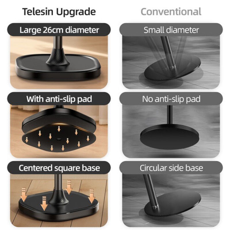 Magnetic Phone Stand TELESIN Floor Live Streaming 360° Mount - Saif Al Najmi KwPhone HolderTelesinSaif Al Najmi KwMagnetic Phone Stand TELESIN Floor Live Streaming 360° Mount