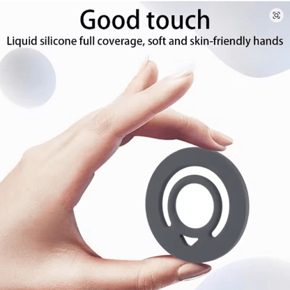 MagSafe Phone Ring Holder – Magnetic Silicone Strap for iPhone & Samsung - Saif Al Najmi KwPhone HolderSaif Al NajmiSaif Al Najmi KwBlackMagSafe Phone Ring Holder – Magnetic Silicone Strap for iPhone & Samsung