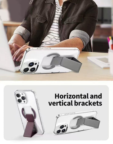 MagSafe Stand Case with Foldable Wristband Grip – Magnetic Wireless Charging Compatible - Saif Al Najmi KwPhone CaseSaif Al Najmi KwSaif Al Najmi KwBlackIPHONE 17 Pro MaxMagSafe Stand Case with Foldable Wristband Grip – Magnetic Wireless Charging Compatible