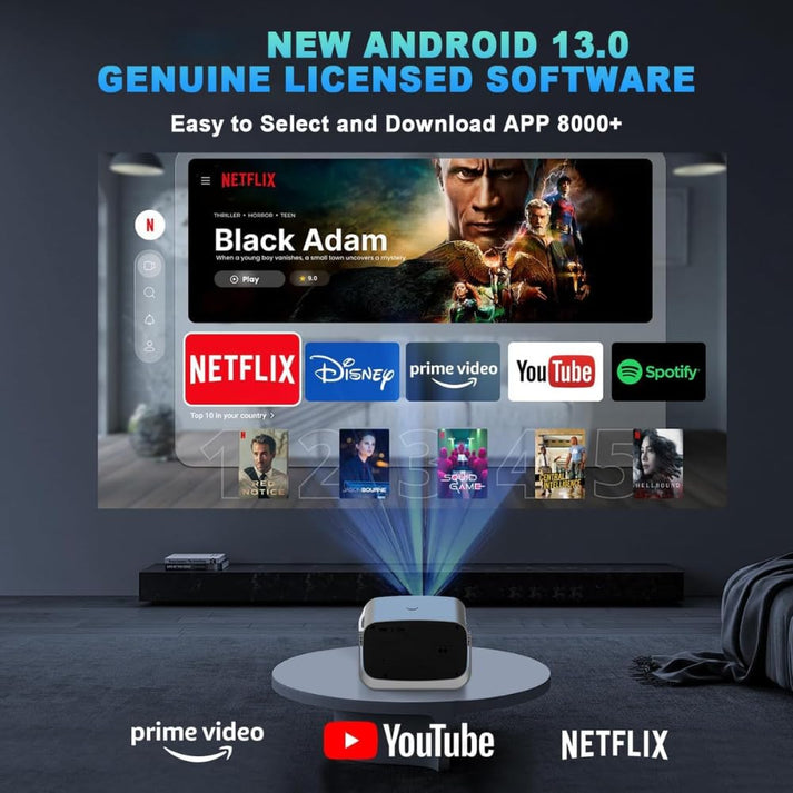 Maizic CineCast Pro Smart LED Projector - Saif Al Najmi KwPROJECTORCineCastSaif Al Najmi KwMaizic CineCast Pro Smart LED Projector