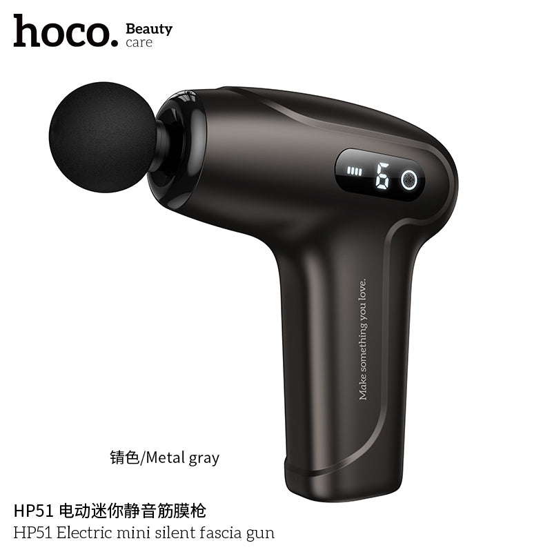 Hoco HP51 Mini Fascial Gun – Portable Deep Tissue Handheld Massager