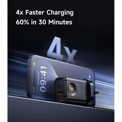 Mcdodo CH-398 30W 2-in-1 UK Travel Charger 3Pin USB A + USB C + Watch Charger - Saif Al Najmi Kw