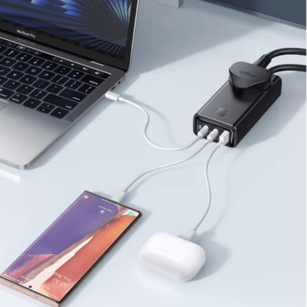 Mcdodo 4 - In - 1 70w Gan Surge Protection Power Strip CH - 4660 - Saif Al Najmi KwDesktop ChargersMcdodoSaif Al Najmi KwCH-4660132890Mcdodo 4 - In - 1 70w Gan Surge Protection Power Strip CH - 4660 - Saif Al Najmi Kw